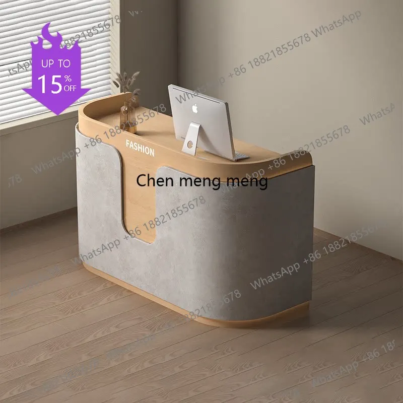 Office Furniture Rental - 衣料品レンタル受付デスク クリニック ビューティーコーナー 教会受付デスク スタンド モダンな受付カウンター