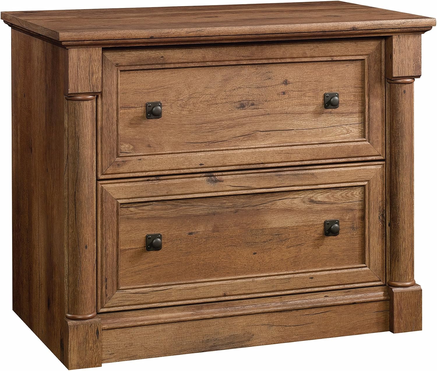 File Cabinet Lateral - Palladia 2 引き出しファイルキャビネット、ホームオフィス用横型ファイリングキャビネット、吊り下げファイルフォルダーオーガナイザー、連動引き出し、i