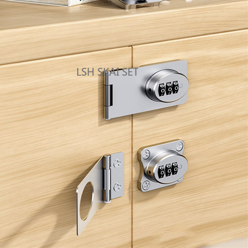 1PC 屋内安全パスワードロック屋内引き出しロックオフィスフ - Office Furniture Cabinets のレビューと価格