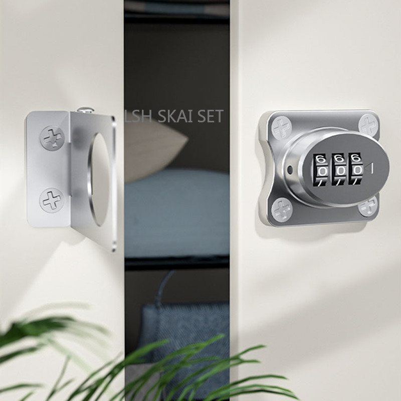 1PC 屋内安全パスワードロック屋内引き出しロックオフィスフ - Office Furniture Cabinets のレビューと価格