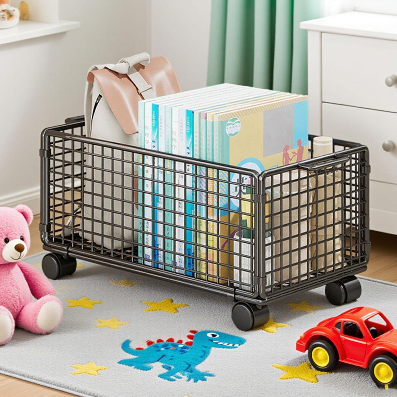 デスク下収納カート メッシュローリングファイルオーガナイザー - Book Cart Rolling のレビューと価格