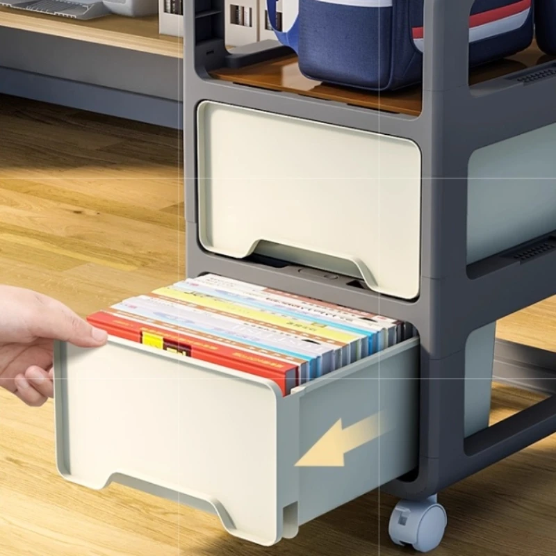 モダンミニマリストローリングカート多機能デスク引き出し収納二 - Book Cart Rolling のレビューと価格