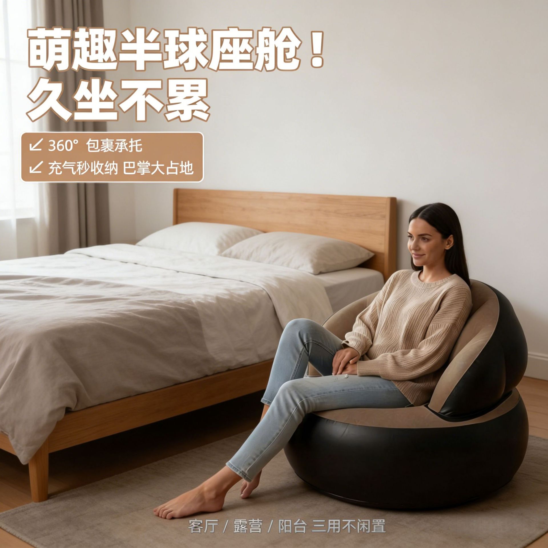 国境を越えたインフレータブルシングルソファ、オフィス、レジャ - Office Furniture Home のレビューと価格