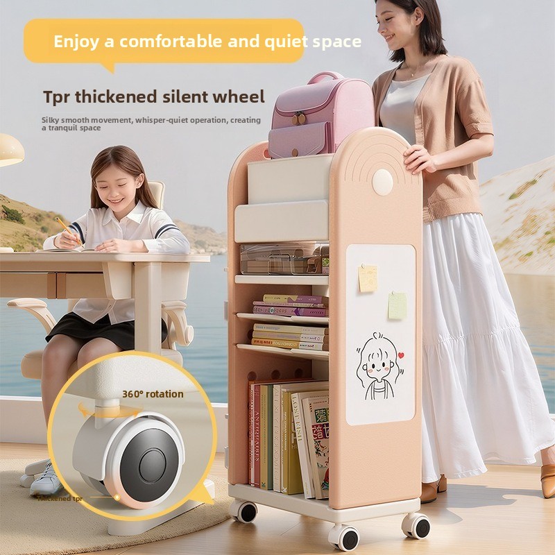 多層式ローリングスクールバッグオーガナイザーカートモバイルブ - Book Cart Rolling のレビューと価格