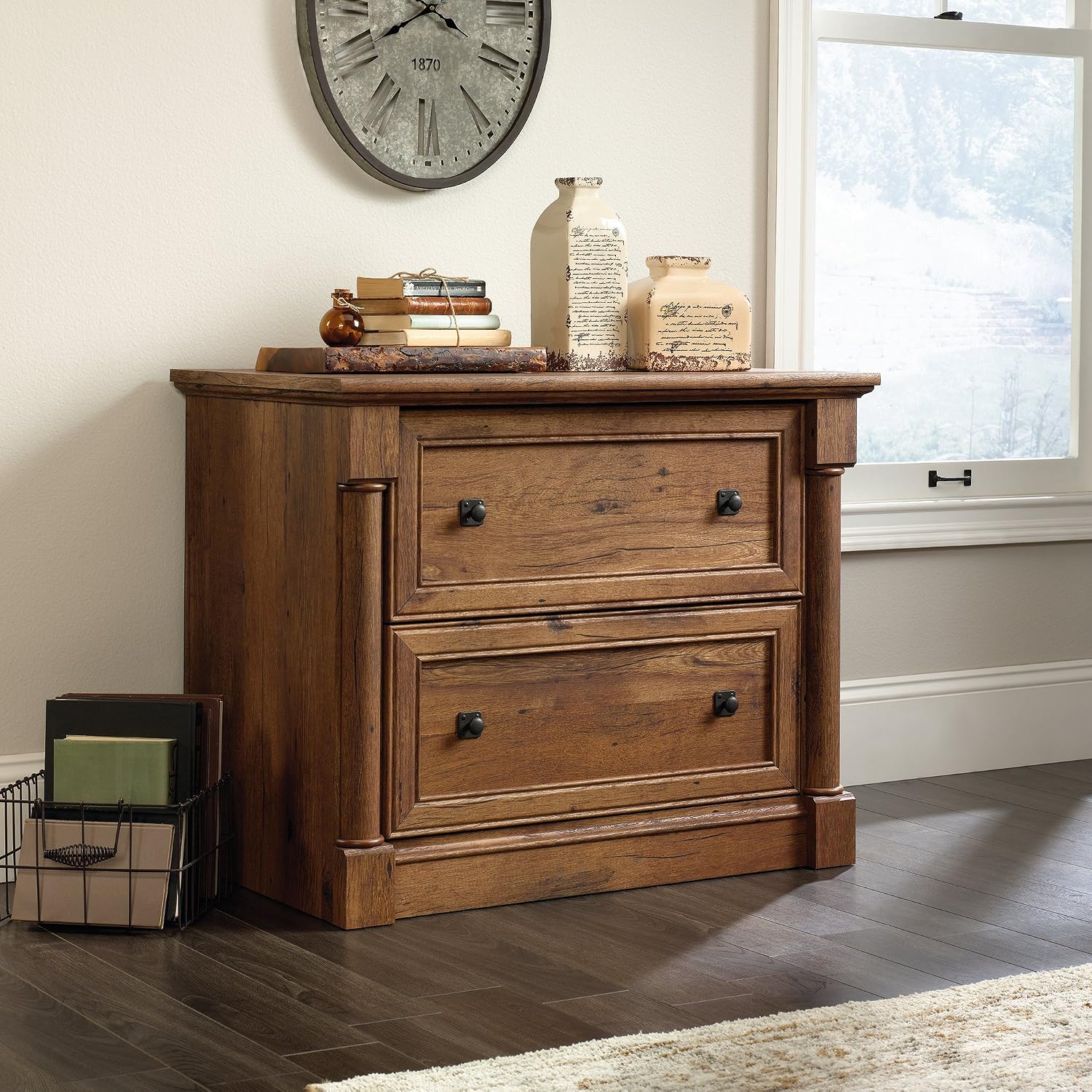 Palladia 2 引き出しファイルキャビネット、ホームオ - File Cabinet Lateral のレビューと価格