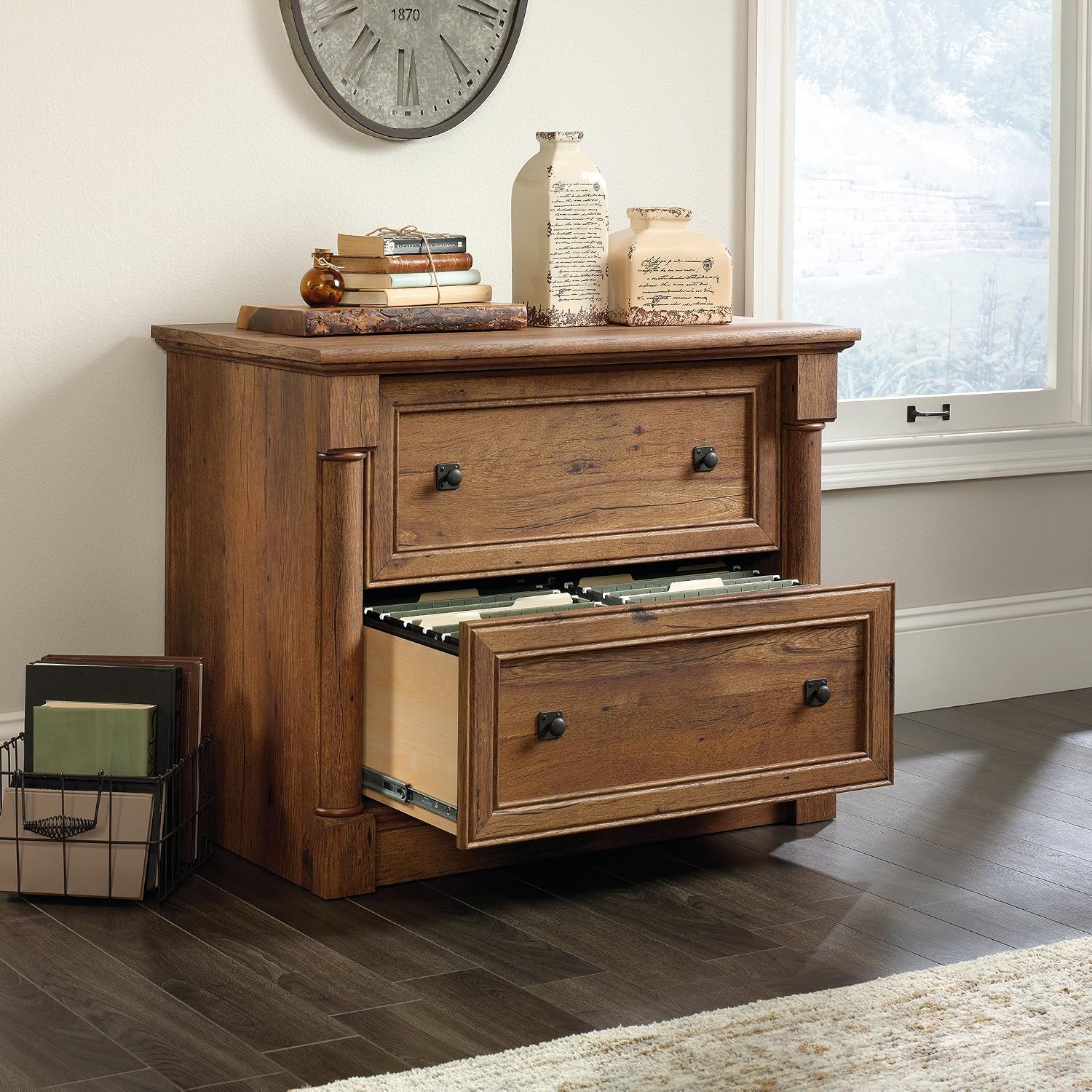 Palladia 2 引き出しファイルキャビネット、ホームオ - File Cabinet Lateral のレビューと価格