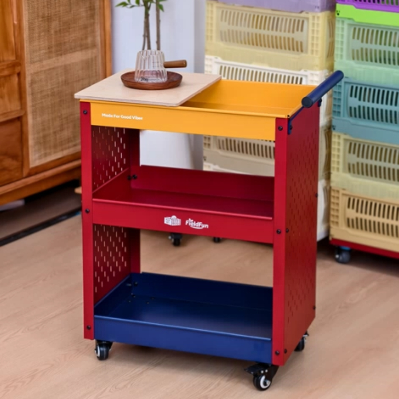 ペグボードローリングユーティリティカートドーパミン可動式収納 - Book Cart Rolling のレビューと価格