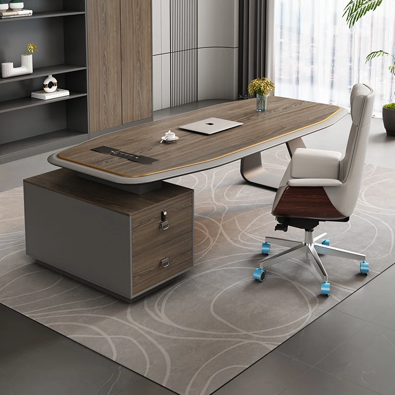 ミニマリスト マネージャー オフィスデスク コンピューター  - Office Furniture Rental のレビューと価格