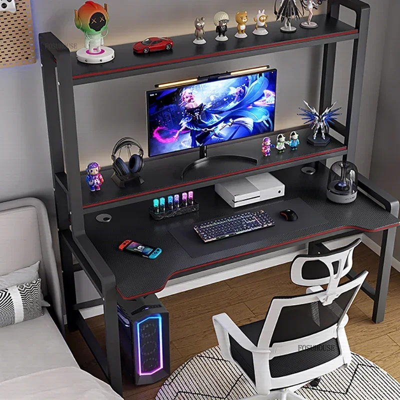 モダンなカーボンファイバー製デスクトップコンピューターデスク - Office Furniture Rental のレビューと価格