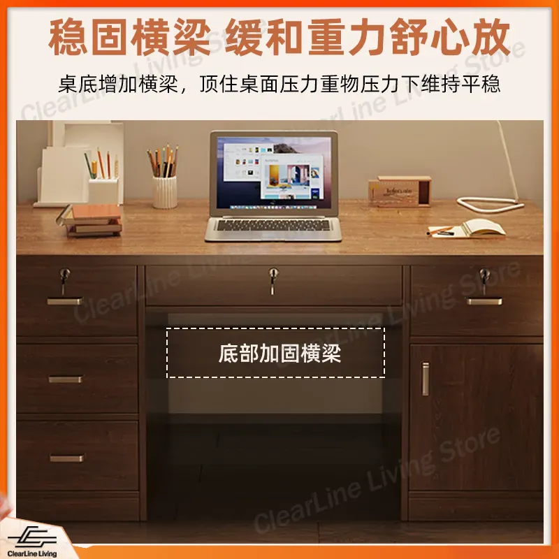 無垢材デスク 学生用学習机 ホームオフィス用コンピューターデ - Office Furniture Rental のレビューと価格