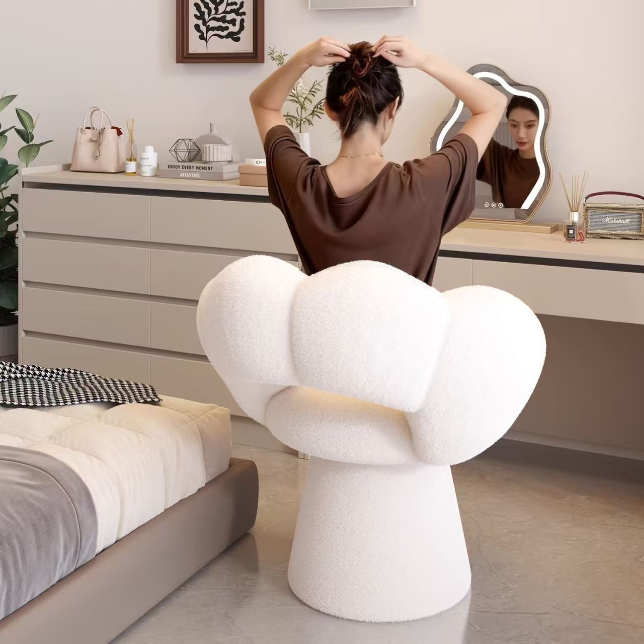 人間工学に基づいたホームオフィスデスクチェア、ランバーサポー - Office Furniture Home のレビューと価格