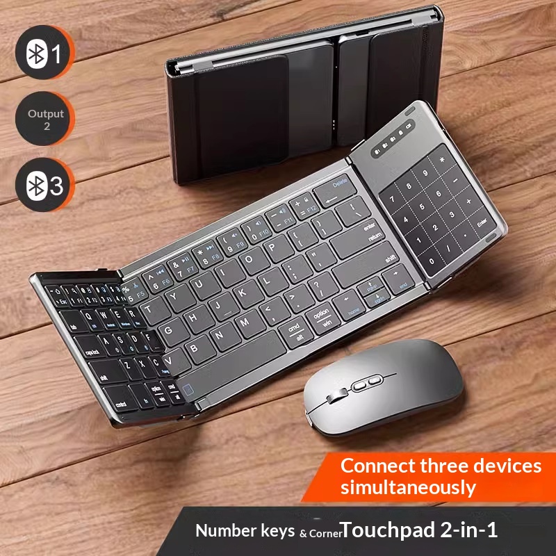 Mengzu 三つ折りワイヤレス Bluetooth キーボ - Adjustable Laptop Table のレビューと価格