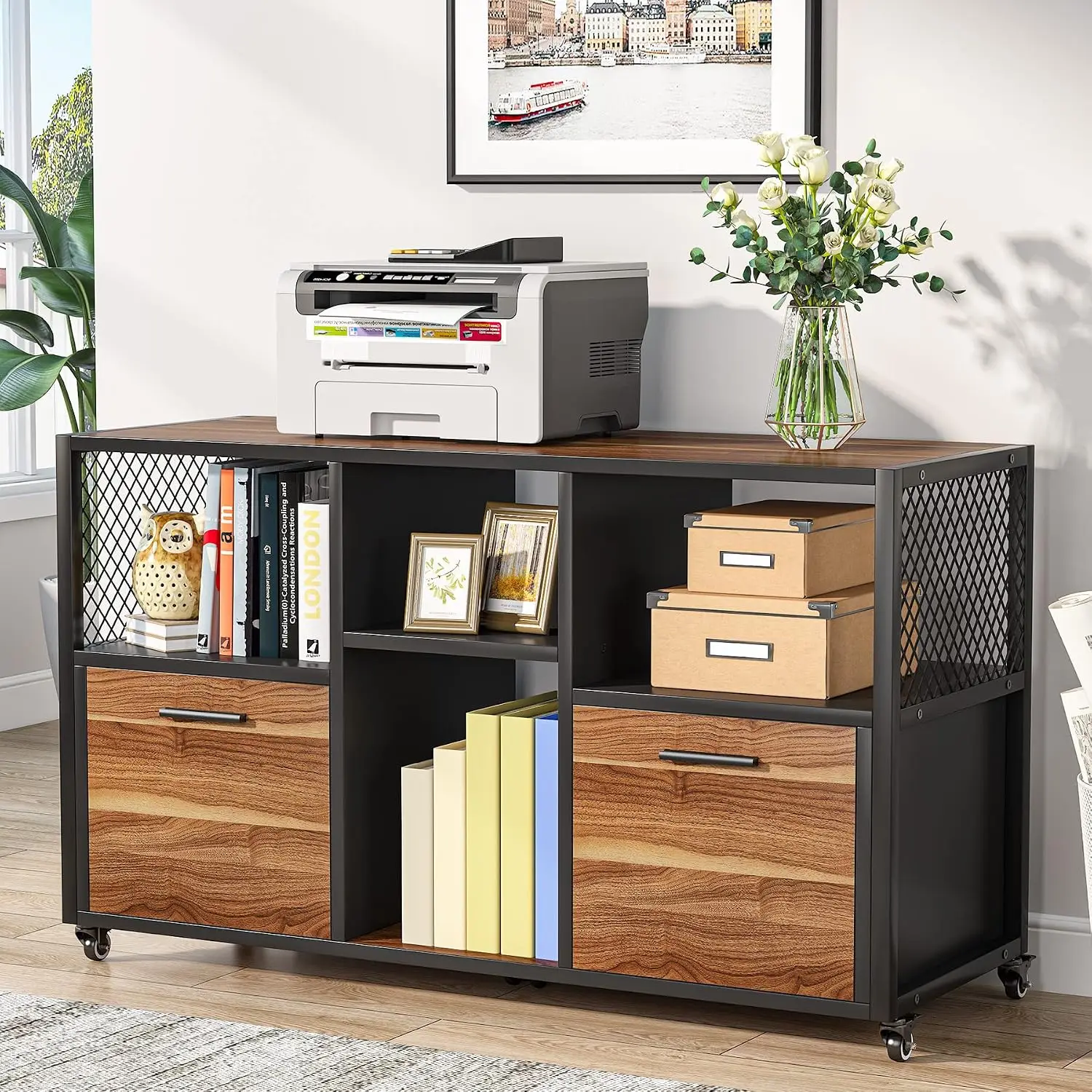 2 Drawer Wood File Cabinets, M - File Cabinet Lateral のレビューと価格