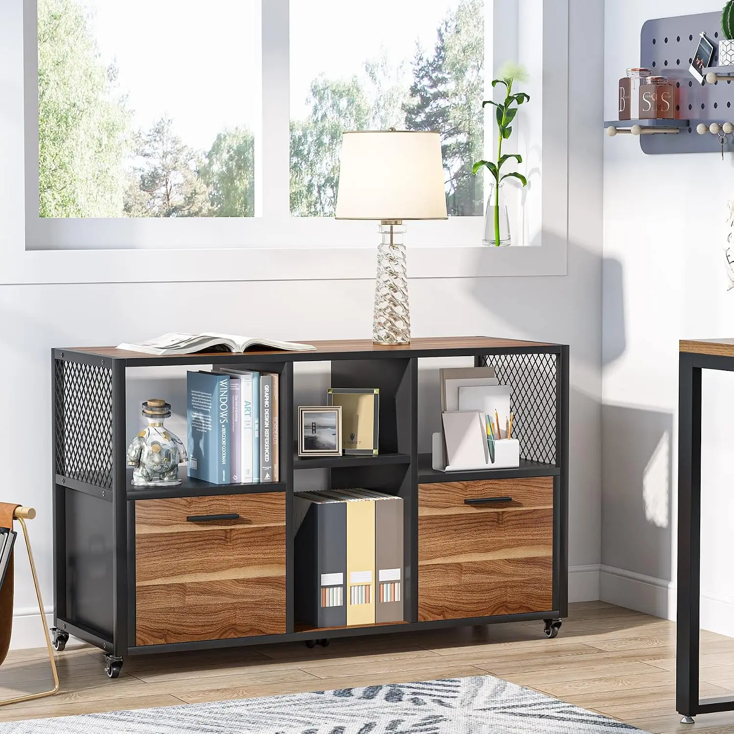 2 Drawer Wood File Cabinets, M - File Cabinet Lateral のレビューと価格