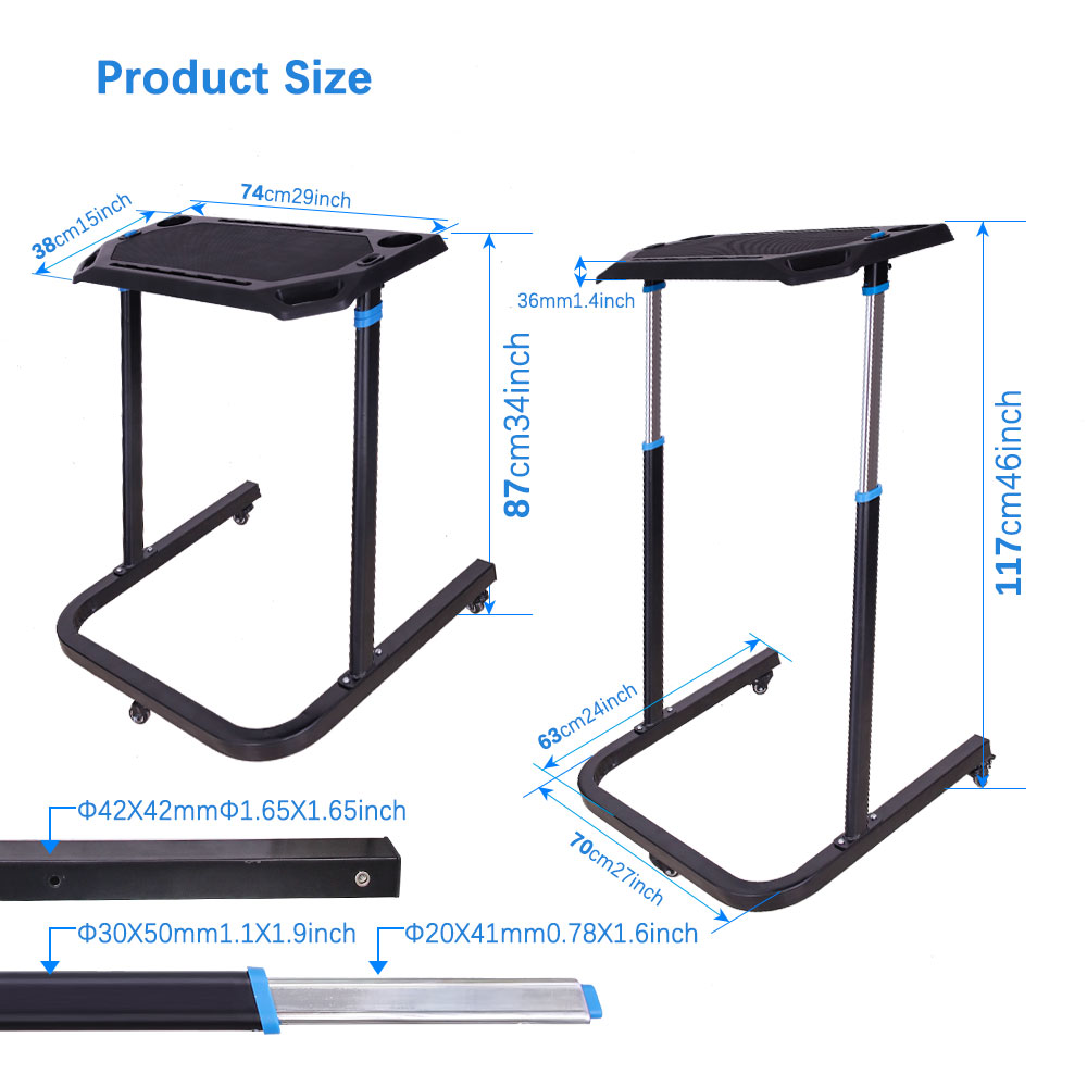 OEM工場製の高さ調節可能なポータブルラップトップトレーナー - Adjustable Laptop Table のレビューと価格
