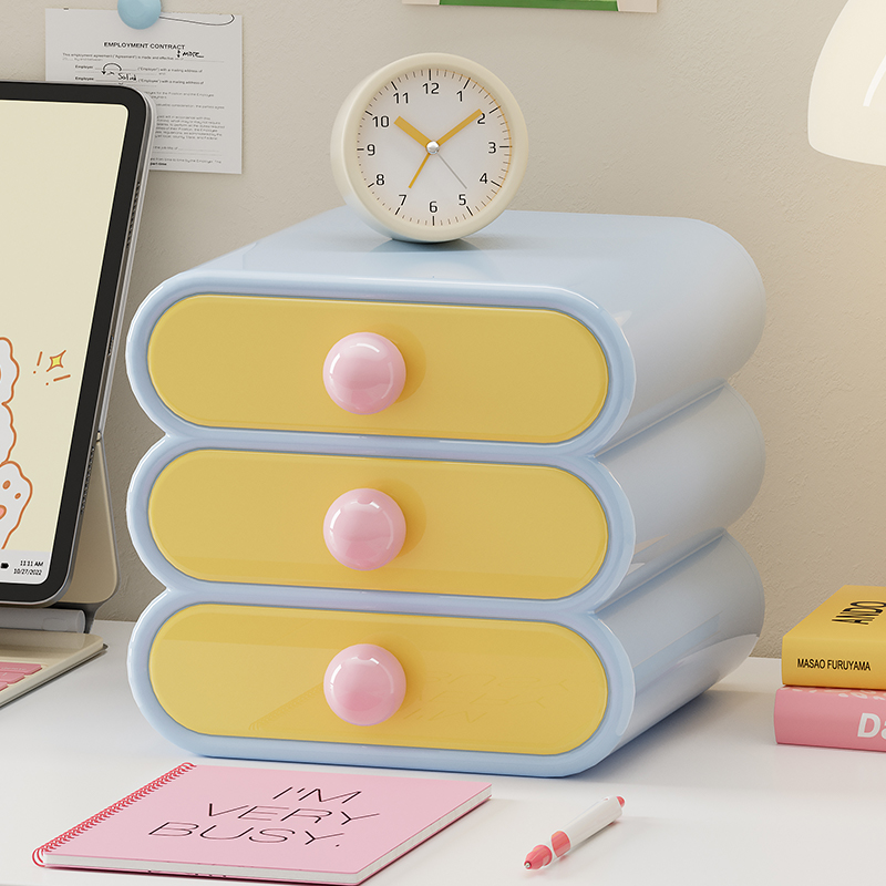 Uforu ドーパミンデスクオーガナイザー、3段引き出し収納 - Office Furniture Cabinets のレビューと価格