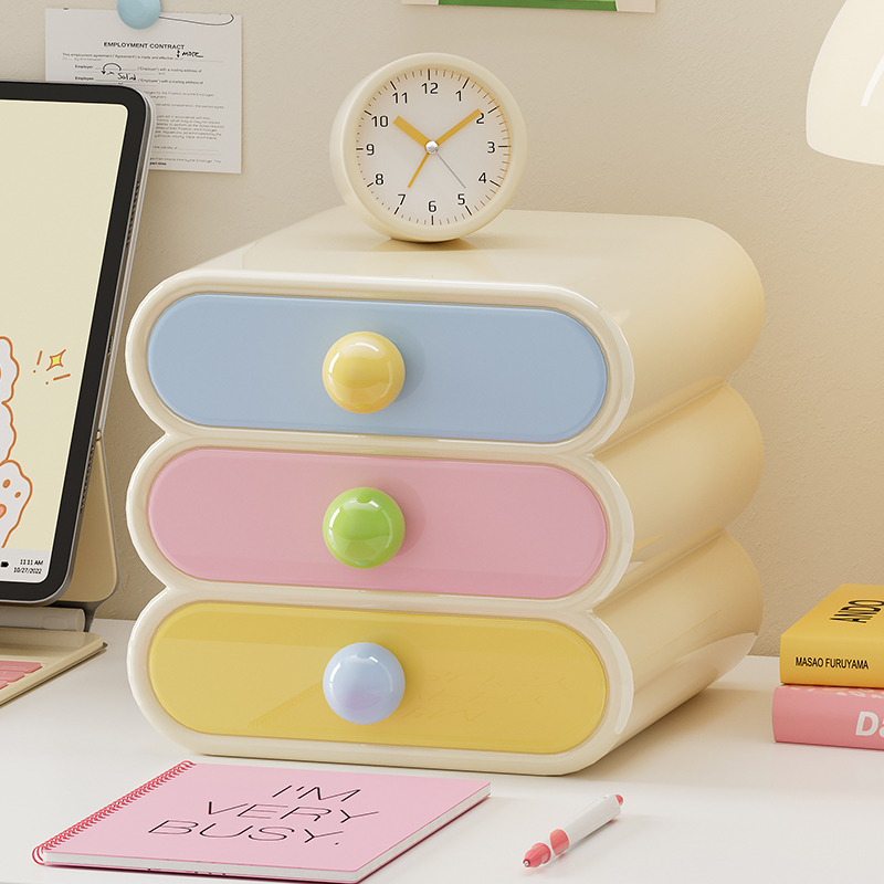 Uforu ドーパミンデスクオーガナイザー、3段引き出し収納 - Office Furniture Cabinets のレビューと価格